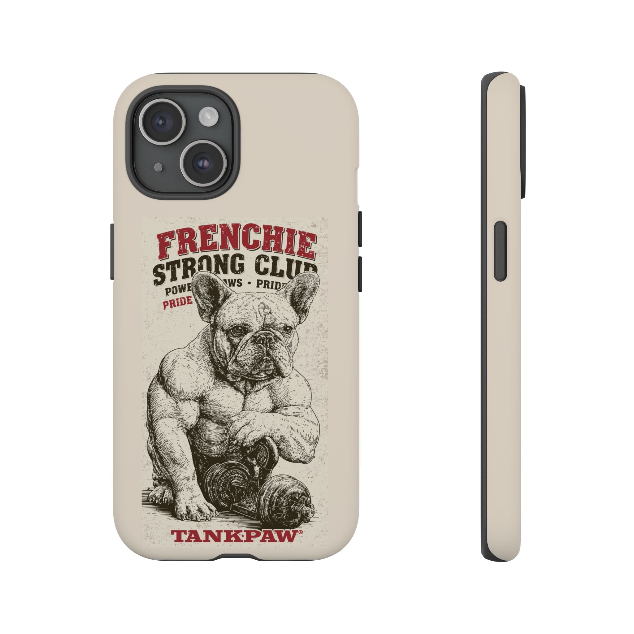 tankpaw-frenchie-strong-club-phone-case-detail