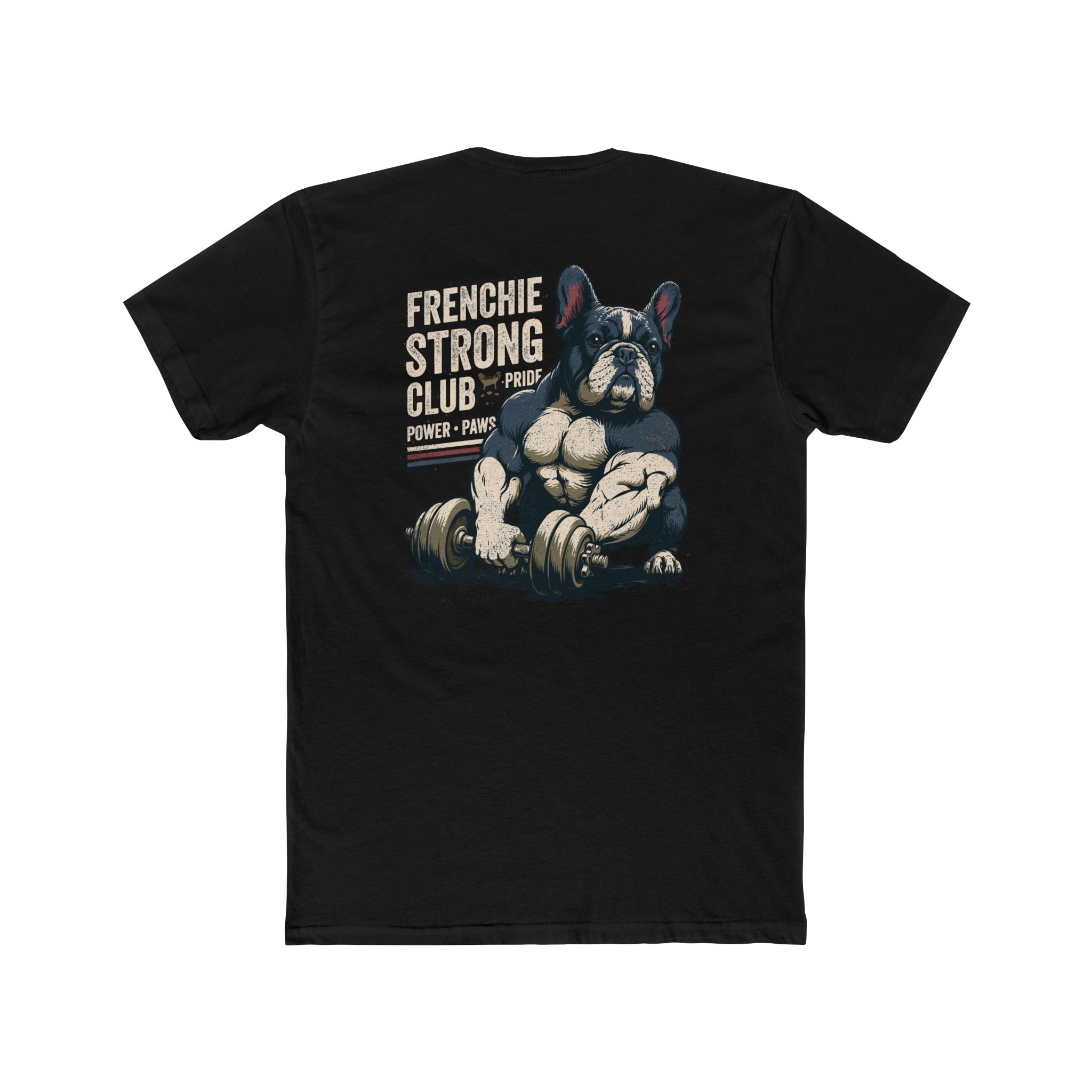Muscular French Bulldog Graphic T-Shirt | TankPaw™ Gym Collection